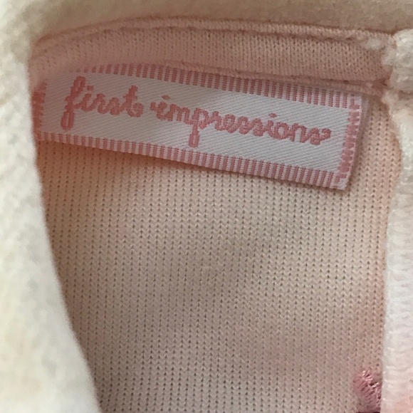 FIRST IMPRESSIONS BABY SET SIZE 0-3 MONTHS - Picture 4 of 5